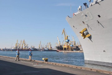 Peste 12.000 de kg de porumb fără documente lagale, găsite în Port